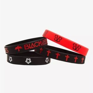 Black Veil Brides rubber bracelets